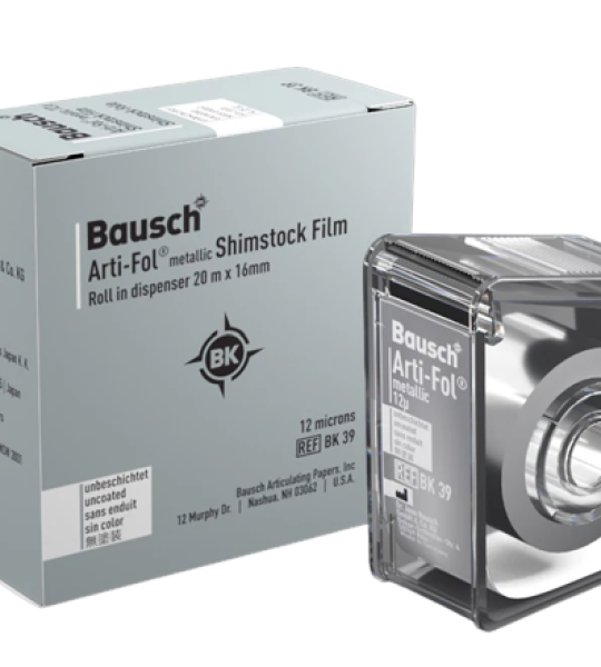 BAUSCH Shimstock metallic 12 micron Roll