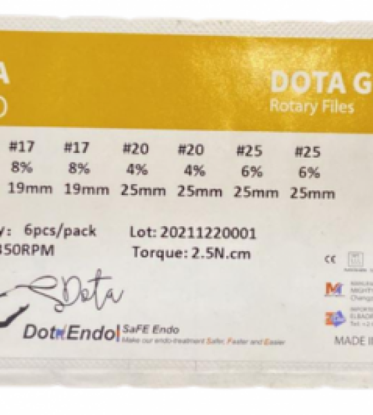 DOTA Gold Rotary File Kit