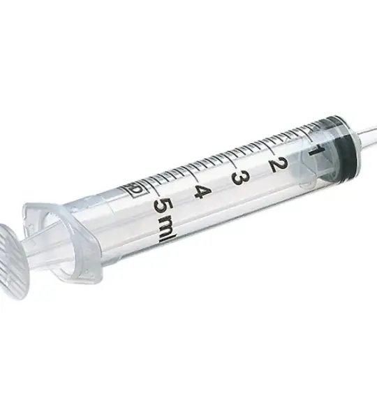 Plastic Syringe 5 ML