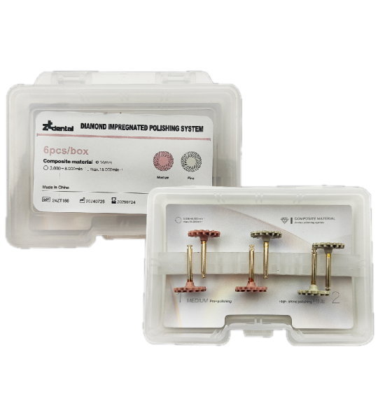 ZT Spiral Wheel Polishing Burs (6 PCS)